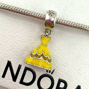 PANDORA Disney Princess Belle Dress Charm